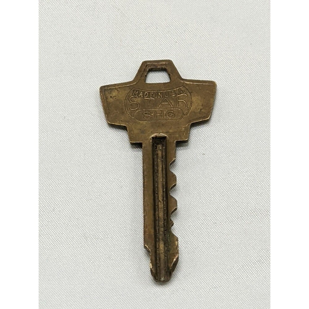 Vintage Star SH6 SC22 307W For Schlage Locks Key 2.25"